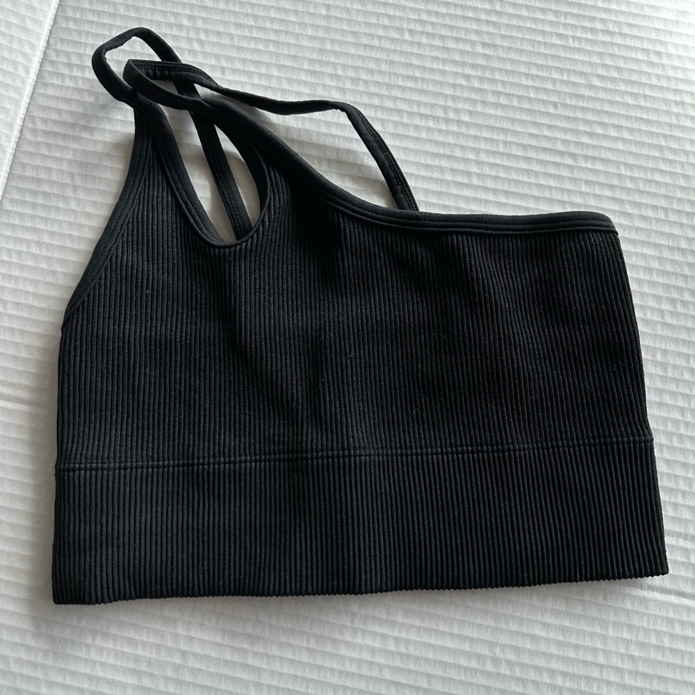 Hollister Gilly Hicks one shoulder crop top